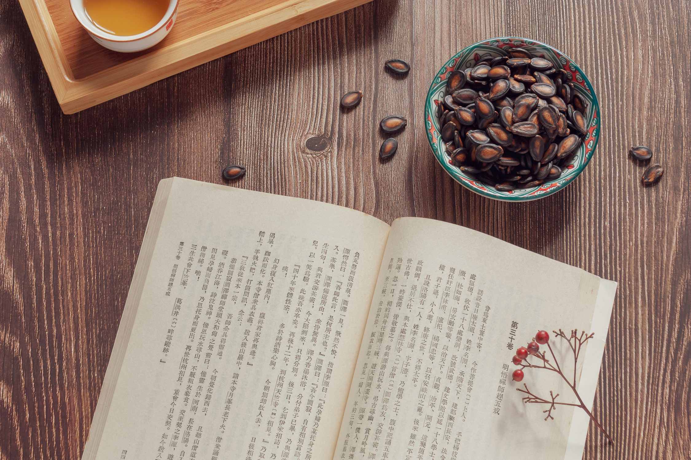 knihy vyživují mysl.